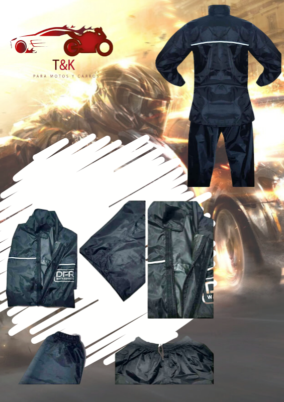 Impermeable Tipo Sudadera DFR Termosellado