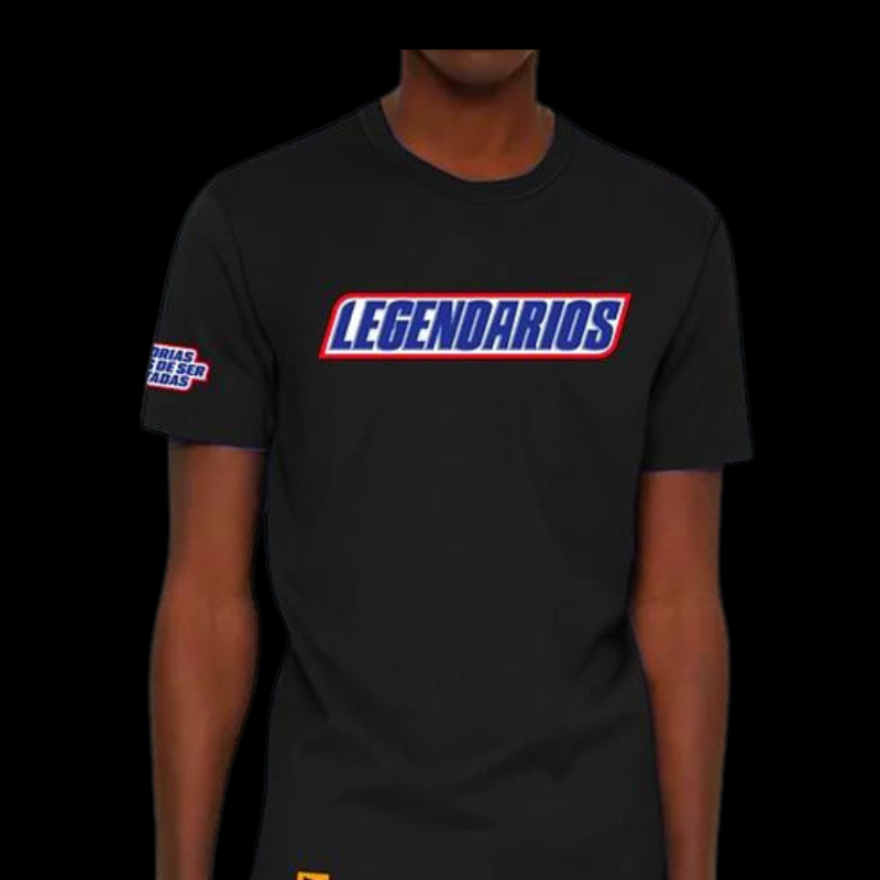 Camiseta Sniker Negra