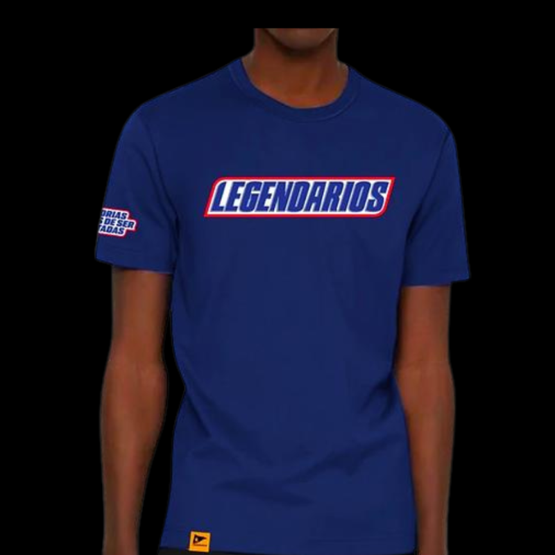Camiseta Sniker Azul