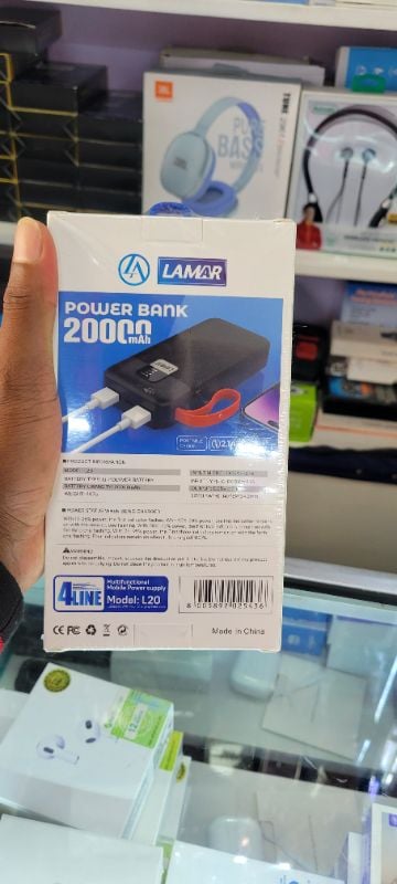20,000mAh POWERBANK