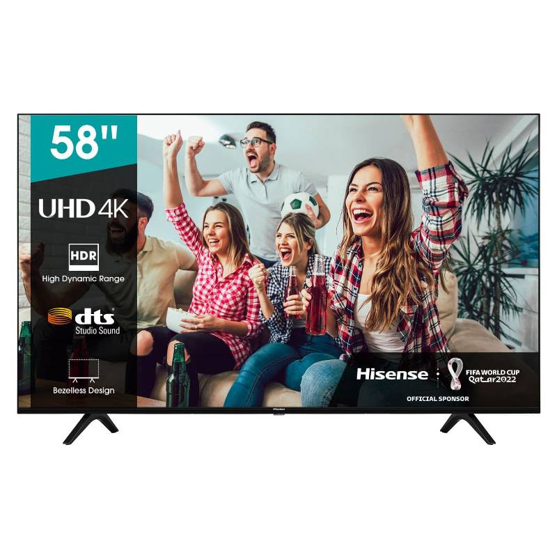 HISENSE  TV  POUSE 58 SMART