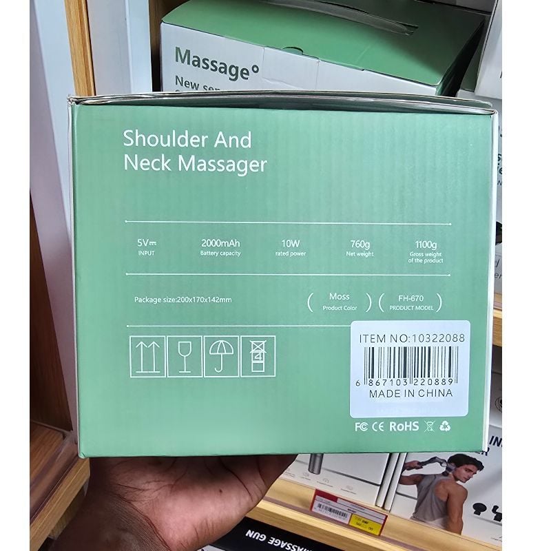 FH-670 Cordless Shoulder and Neck Massager