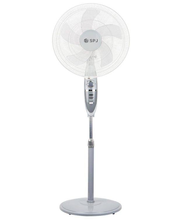 SPJ 45W Stand Fan, 16" Inch Pedestal Stand Fan SFX-GR16015