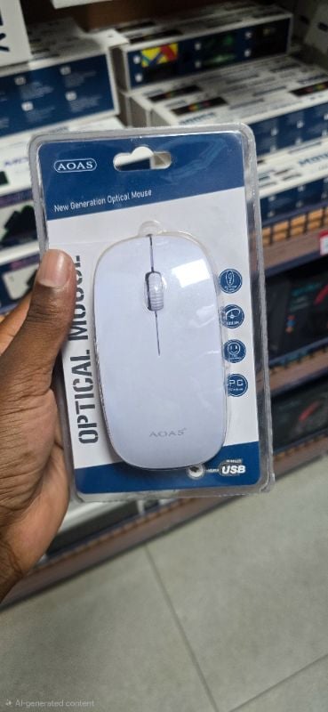 AOAS 1200 DPI USB Optical Mouse X