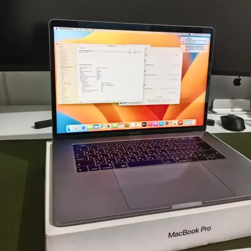 Macbook pro 2018 a