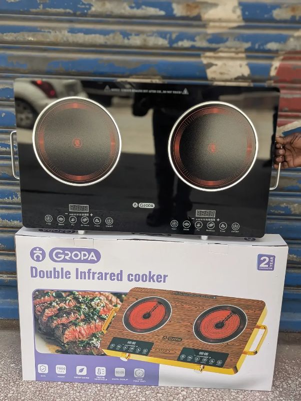 DOUBLE INFRARED HOT PLATE