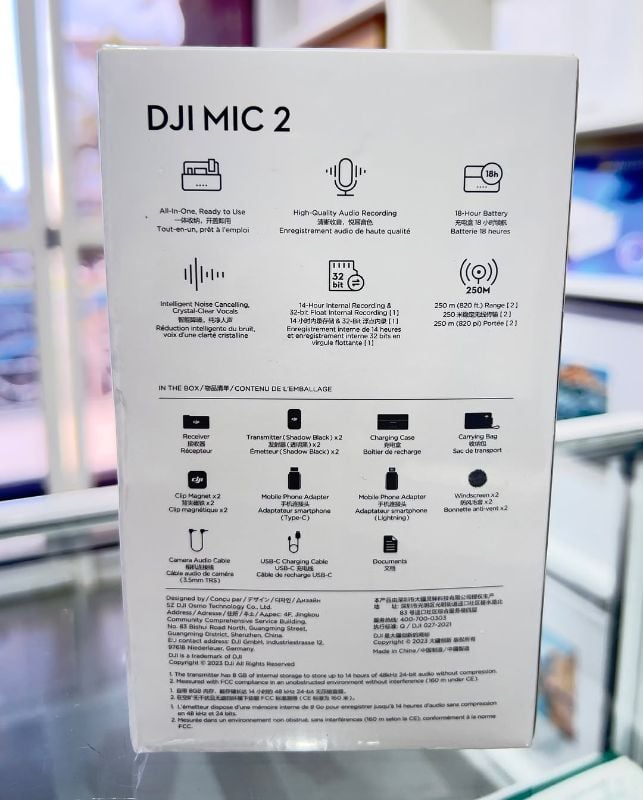 DJI Mic 2 Wireless Microphone System