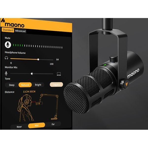 Maono PD400X dynamic microphone