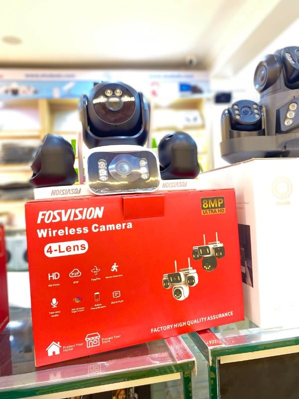 Fosvision 4-Lens 8MP Ultra HD Wireless Camera