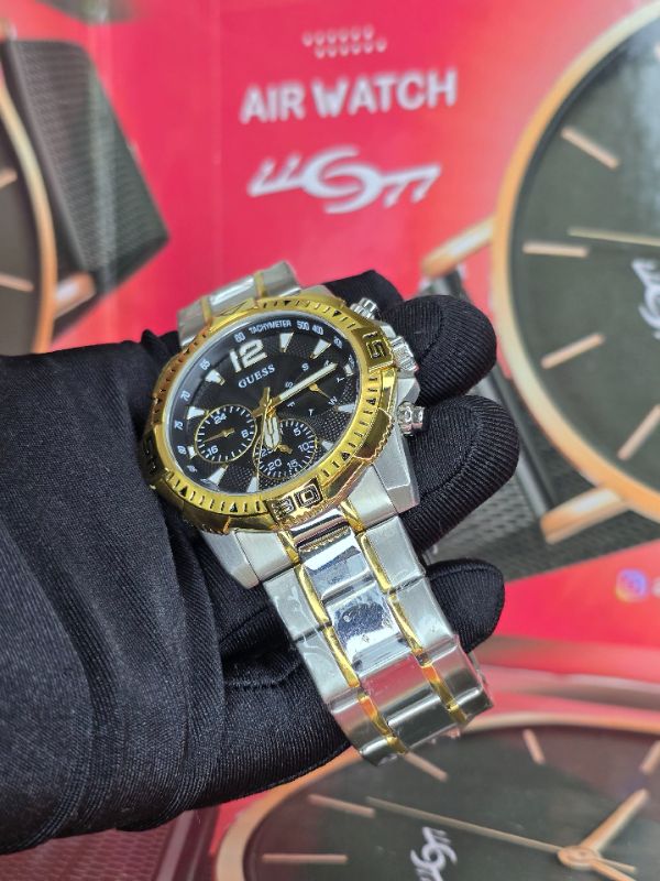 Guess Gents Commander Multi Dial Watch GW0056G4