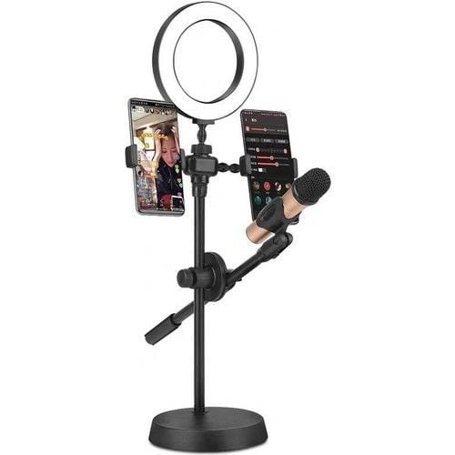 mobile stand with microphone