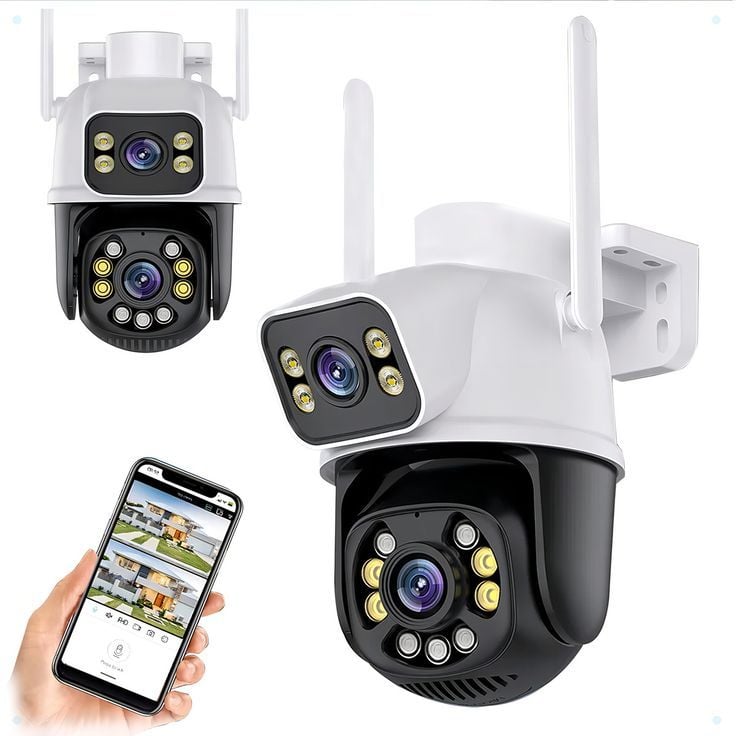 FOSVISION Dual Lens WiFi PTZ Camera