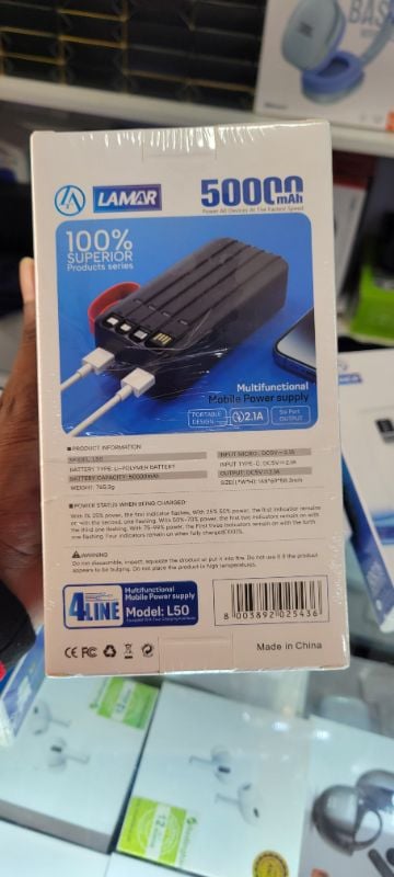 50,000mAh POWERBANK