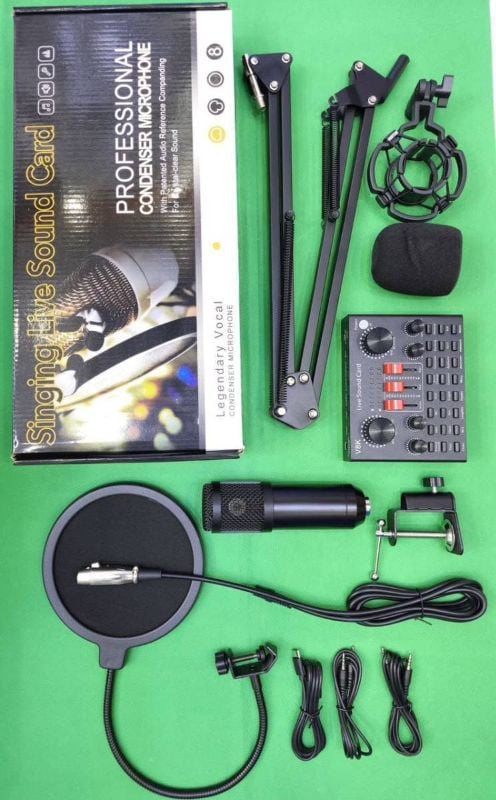 BM800 podcast microphone bundle