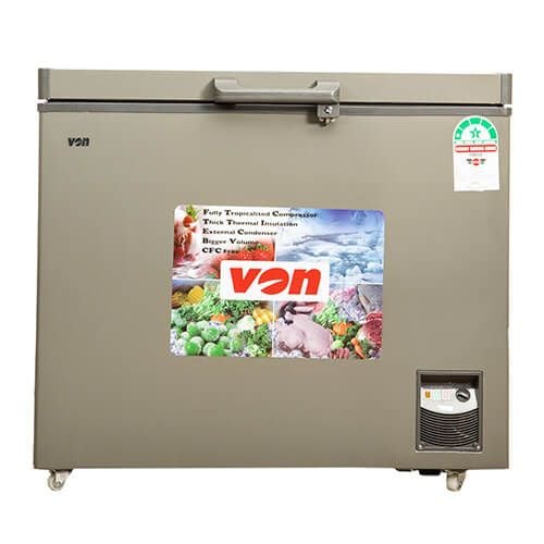 Von 260L Showcase Freezer(Grey)