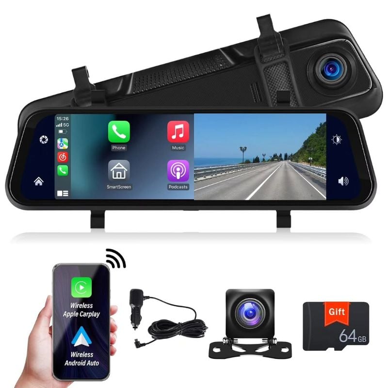 Carplay Rearview mirror dash ca