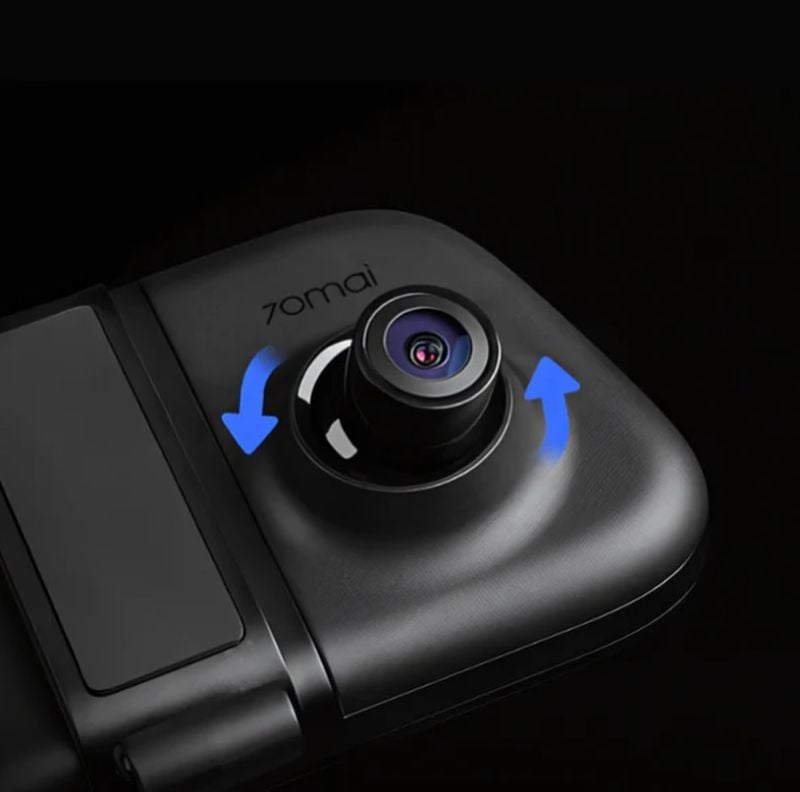 10" touch screen starlight night vision dash cam