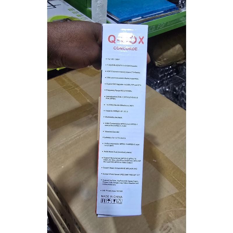 Q-BOX Concorde Combo S2+T2,