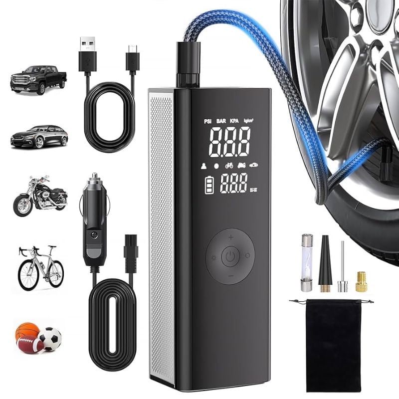 Tire Inflator Portable Air Compressor