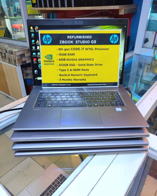 Hp Zbook studio G5