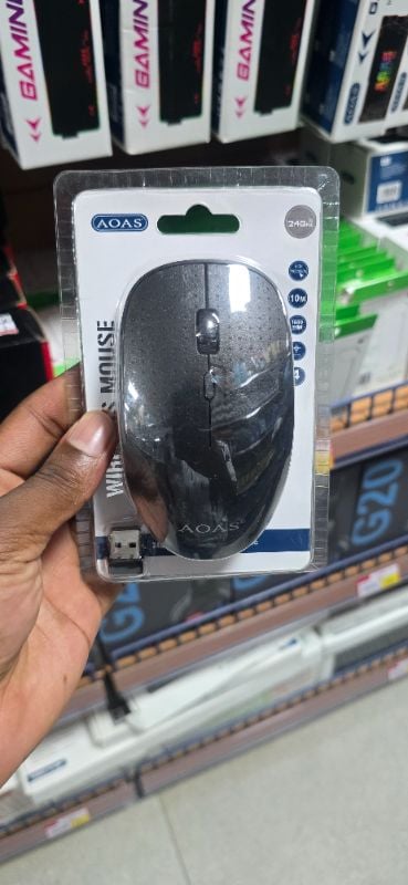 AOAS 2.4GHz Wireless Optical Mouse