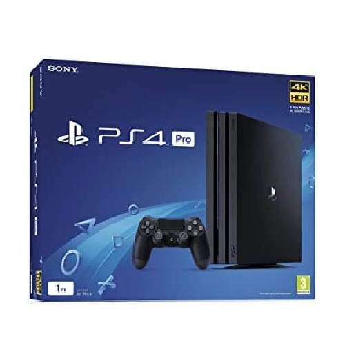 Sony PS4 Pro 1TB with 1 Console, Playstation Game Machine