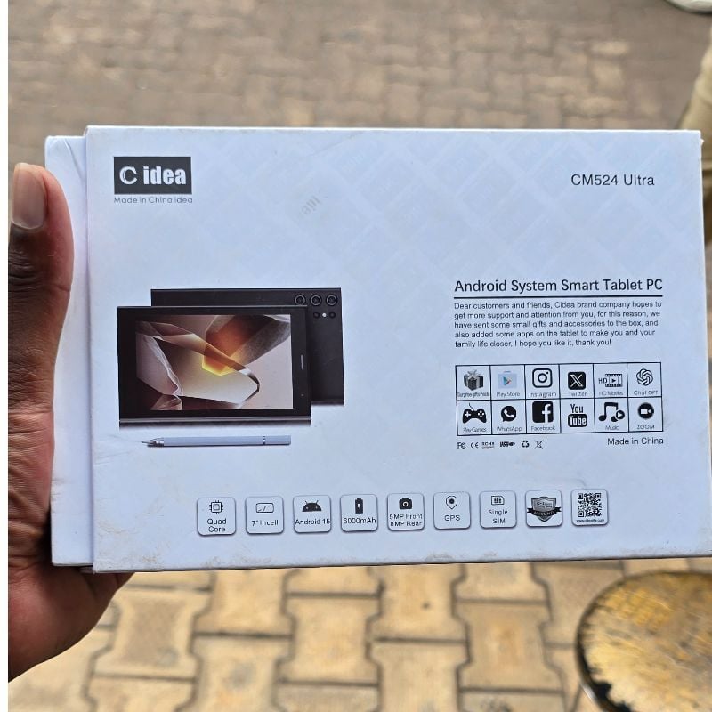 CM524 Ultra Smart Tablet PC 256 gb 8 gb ram