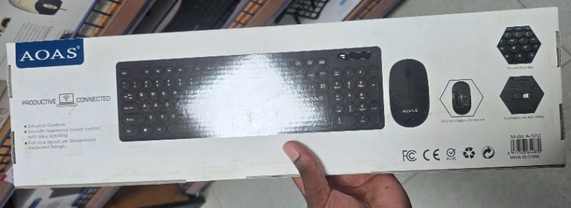 AQAS A-1012 Wireless Keyboard