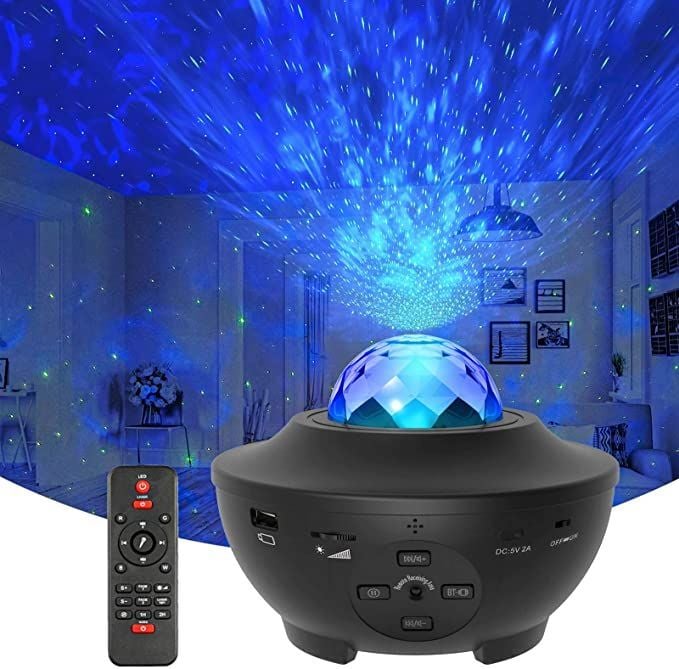 room projector light with speaker