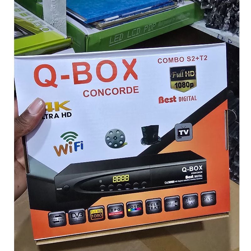 Q-BOX Concorde Combo S2+T2,