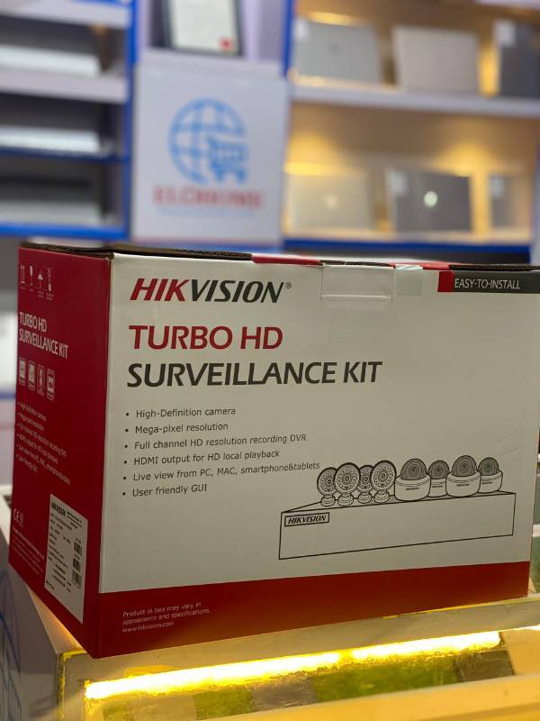 8 kits camera