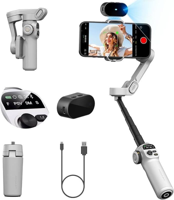V8 3-Axis Smartphone Stabilizer