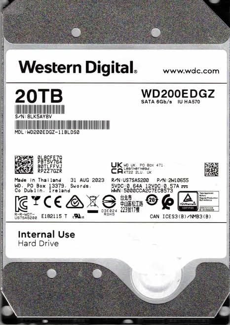 20TB HD