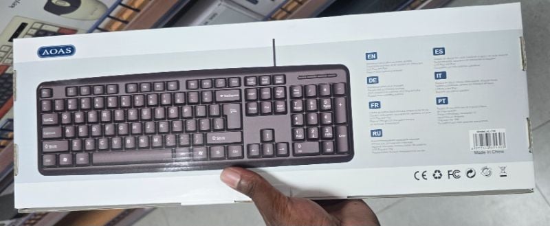 AQAS FC-530 Wired Keyboard