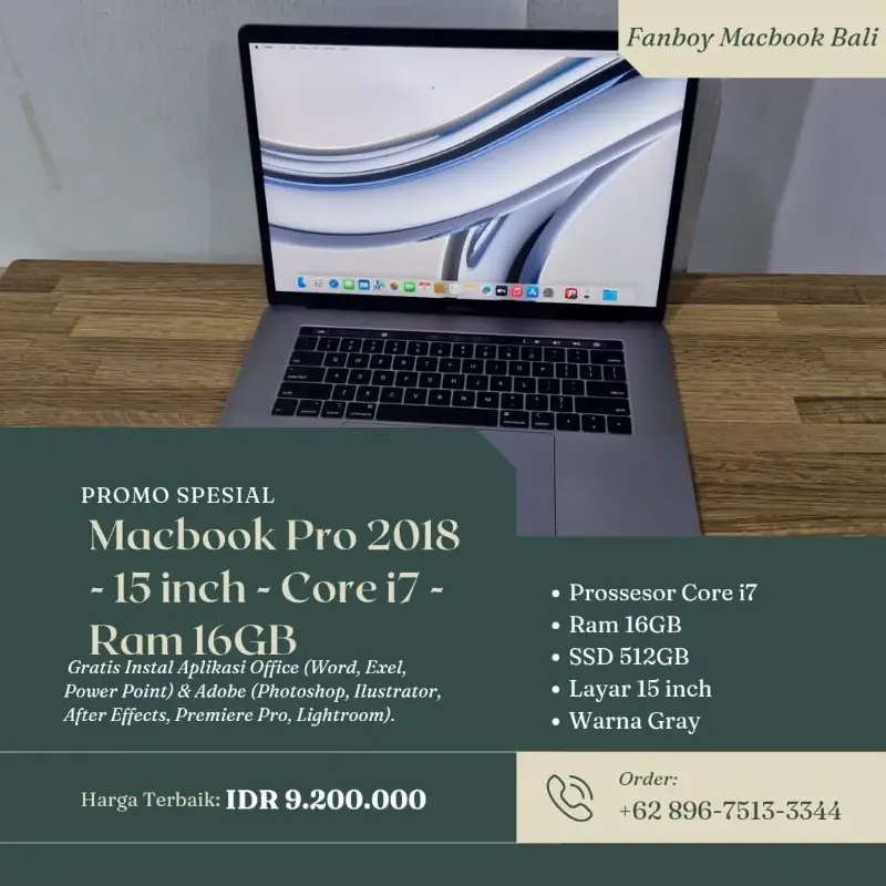 Macbook pro 2018 b