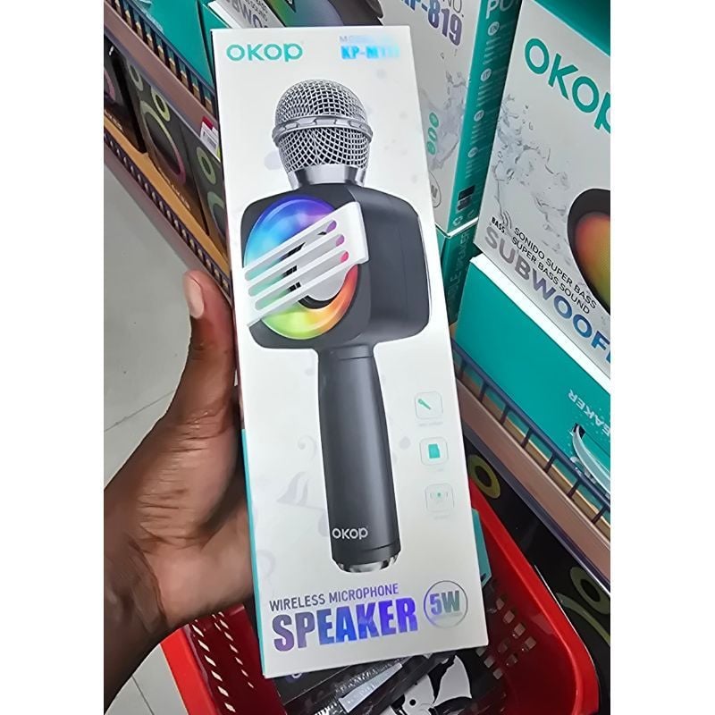 OKOP KP-M111 Wireless Karaoke Microphone Speaker