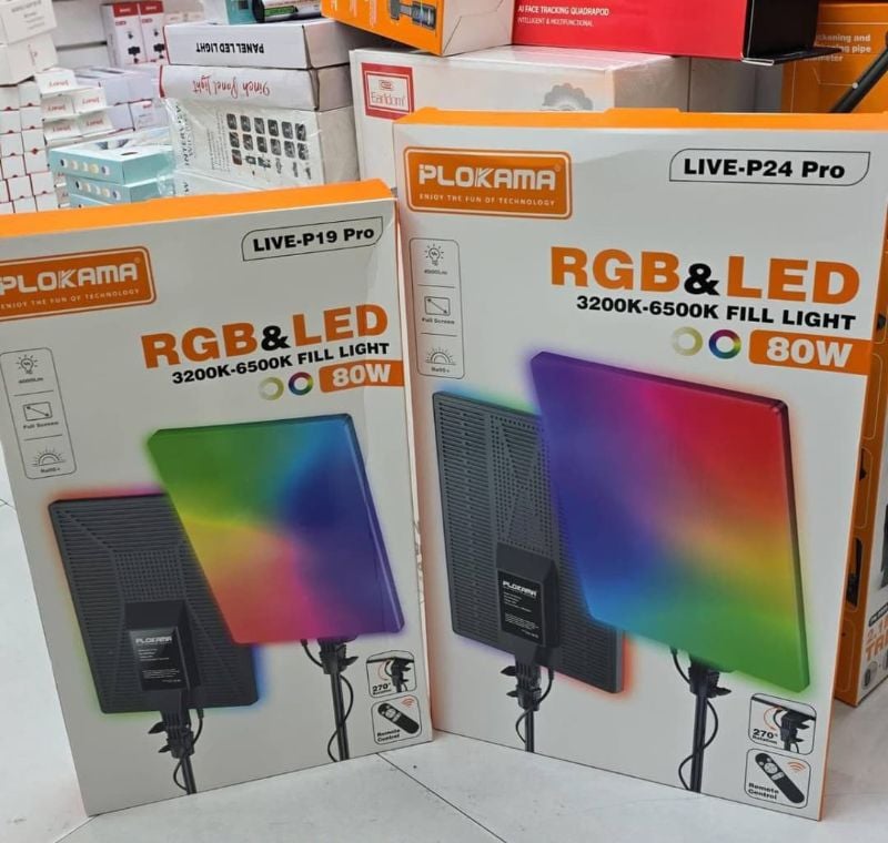 Plokama Live-P24 Pro RGB & LED Fill Ligh