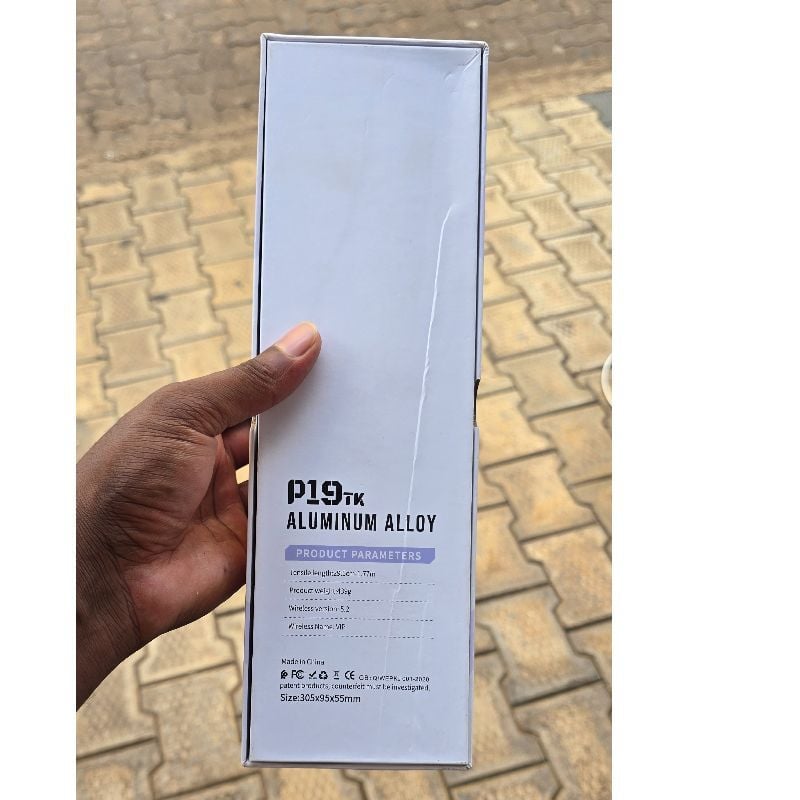 P19TK 360° Rotating Pan-Tilt Selfie Stick Tripod.