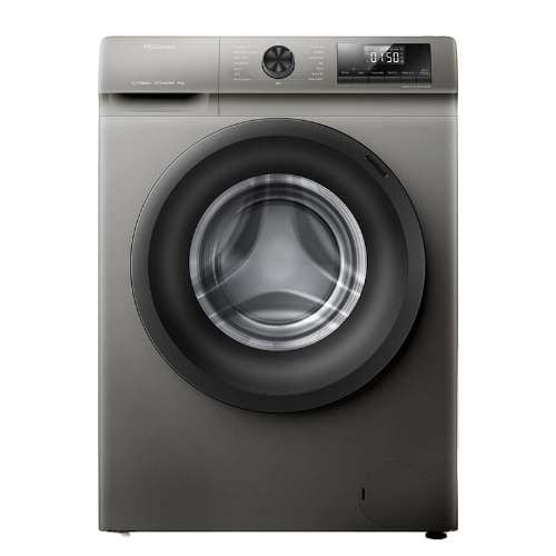 Hisense 8Kg Washing Machine Front Load | 1400 RPM, Large LED Display Model: WFQP8014EVMT