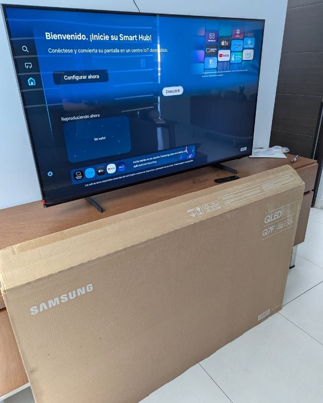 SAMSUNG TV POUSSE 55 SMART TV