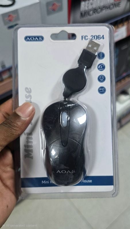 AOAS FC-2064 Mini USB Mouse
