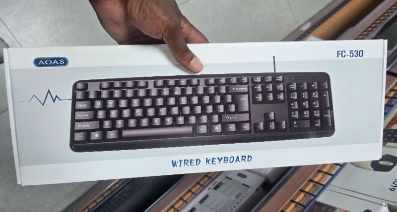 AQAS FC-530 Wired Keyboard