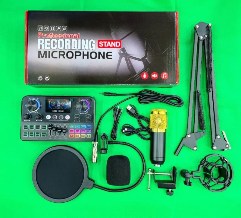 Condenser microphone with sx03 mixer
