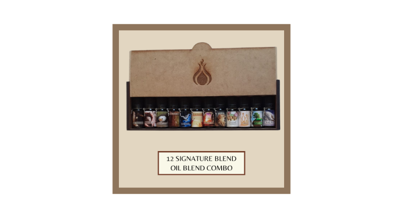 12 Blended Oils
(12 x 5ml) Combo