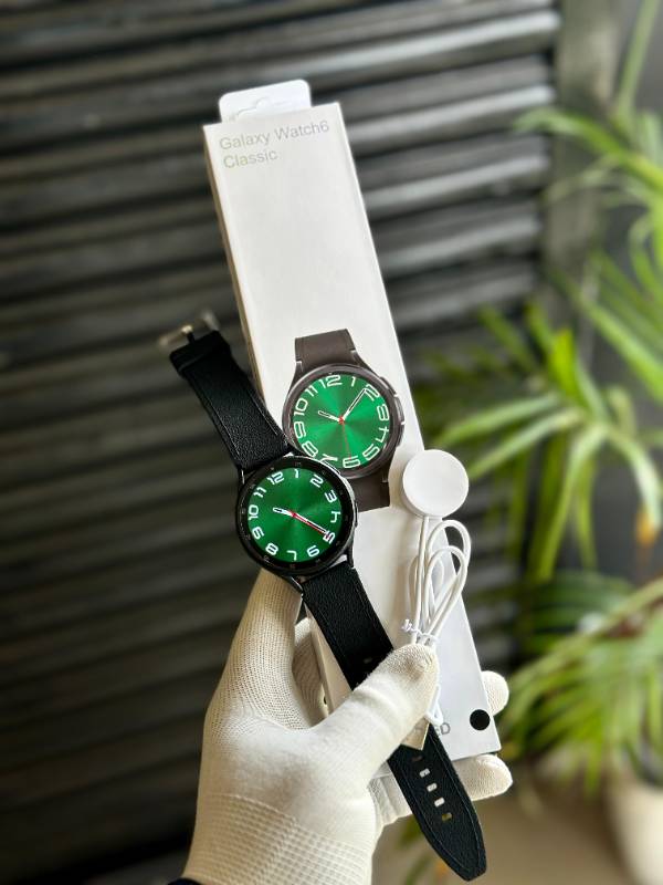 SAMSUNG GALAXY WATCH6 CLASSIC WITH  DUAL  BUTTONS