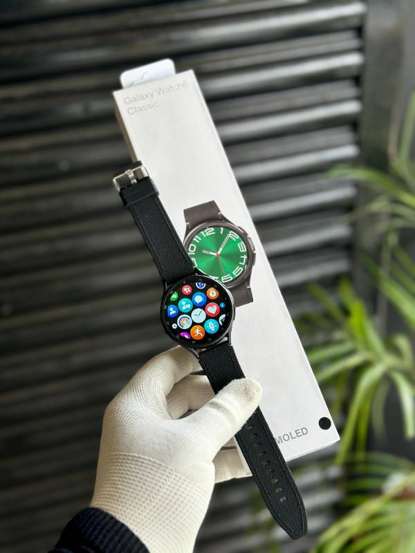 SAMSUNG GALAXY WATCH6 CLASSIC WITH DUAL BUTTONS