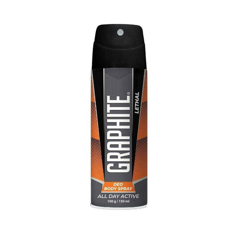 GRAPHITE – LETHAL DEO BODY SPRAY (150 ML)