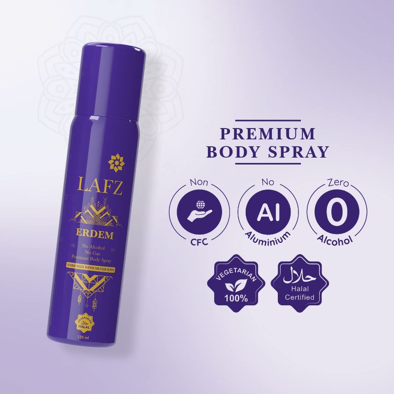 Lafz - ERDEM Premium Body Spray (120 Ml)