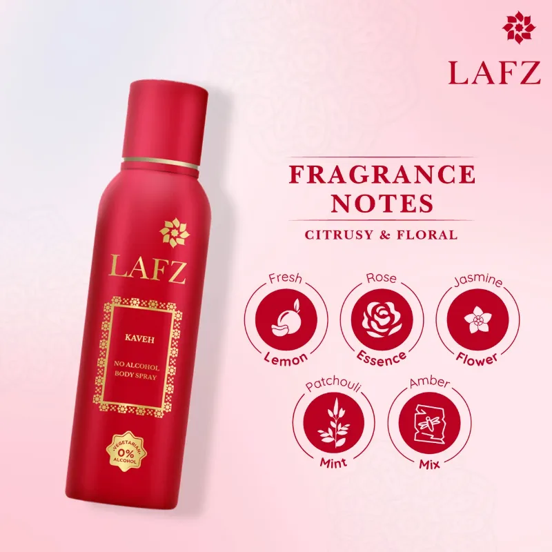 Lafz - Kaveh Body Spray (100 GMS)