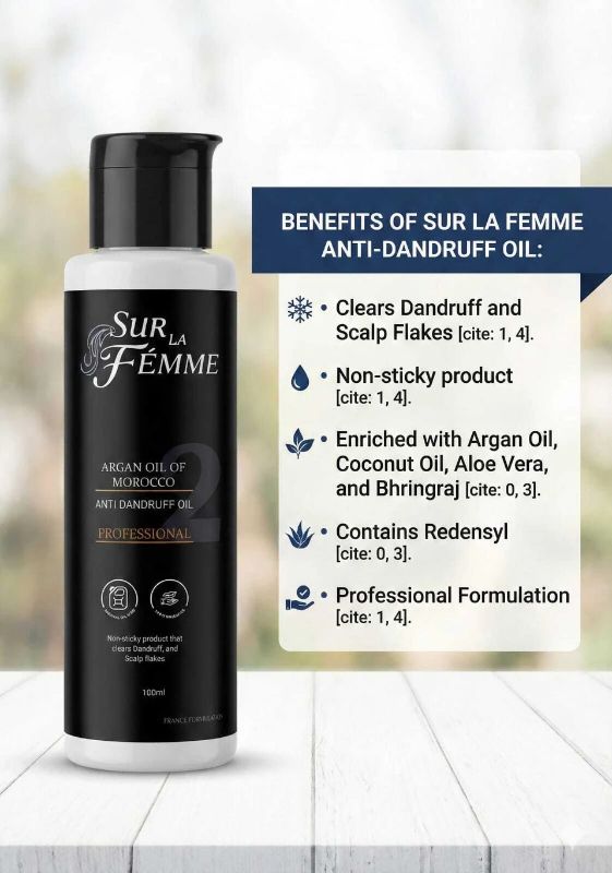 Sur La Femme - Anti Dandruff Oil (100 Ml)